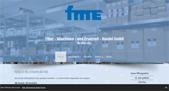 Desktop Screenshot of fme-filter.de